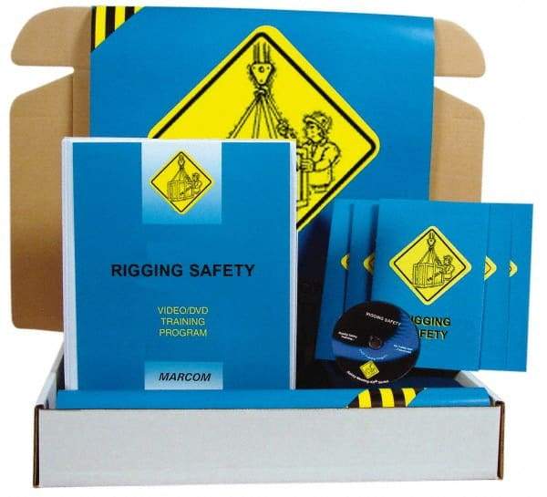 Marcom - Rigging Safety, Multimedia Training Kit - DVD, English - Makers Industrial Supply