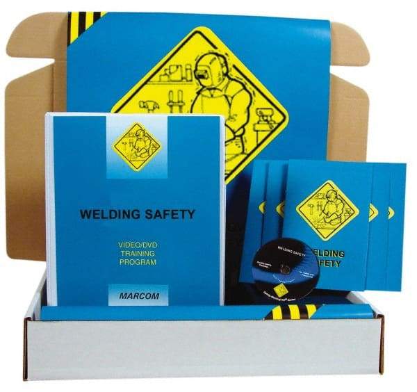 Marcom - Welding Safety, Multimedia Training Kit - 14 Minute Run Time DVD, English and Spanish - Makers Industrial Supply