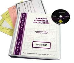 Marcom - Handling of Compressed Gas Cylinders, Multimedia Training Kit - DVD, English - Makers Industrial Supply