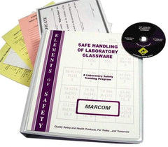 Marcom - Safe Handling of Laboratory Glassware, Multimedia Training Kit - DVD, English - Makers Industrial Supply