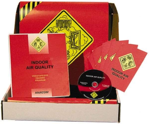 Marcom - Indoor Air Quality, Multimedia Training Kit - 13 Minute Run Time DVD, English and Spanish - Makers Industrial Supply