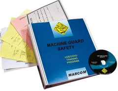 Marcom - Machine Guard Safety, Multimedia Training Kit - 19 Minute Run Time DVD, English and Spanish - Makers Industrial Supply