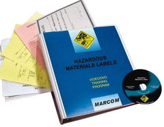 Marcom - Hazardous Materials Labels, Multimedia Training Kit - 22 Minute Run Time DVD, English and Spanish - Makers Industrial Supply