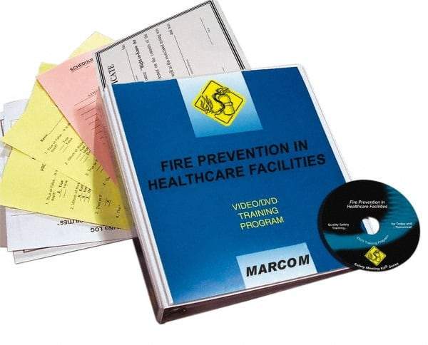 Marcom - Fire Prevention in Healthcare Facilities, Multimedia Training Kit - 19 Minute Run Time DVD, English and Spanish - Makers Industrial Supply