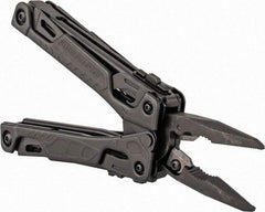 Leatherman - 16 Piece, Multi-Tool Set - Black, 6-1/2" OAL, 4-1/2" Closed Length - Makers Industrial Supply