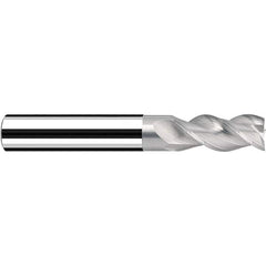 Fraisa - 5/8, 1-1/4" LOC, 5/8" Shank Diam, 4" OAL, 3 Flute Solid Carbide Square End Mill - Makers Industrial Supply