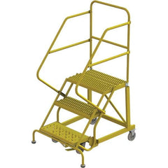 TRI-ARC - Rolling & Wall Mounted Ladders & Platforms Type: Stairway Slope Ladder Style: Forward Descent 50 Degree Incline - Makers Industrial Supply