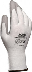 MAPA Professional - Size XL (10), ANSI Cut Lvl 2, Puncture Lvl 2, Abrasion Lvl 4, Polyurethane Coated Cut Resistant Gloves - Exact Industrial Supply