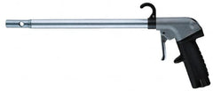 Guardair - 120 Max psi High Power Venturi Nozzle Pistol Grip Blow Gun - 3/8 NPT, 60" Tube Length, Aluminum - Makers Industrial Supply