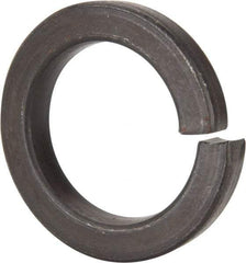 Value Collection - 1-7/8", 1.883" ID, 0.422" Thick Split Lock Washer - Grade 8 Spring Steel, Uncoated, 1.883" Min ID, 1.914" Max ID, 2.811" Max OD - Makers Industrial Supply