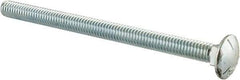 Value Collection - 5/16-18 UNC 4-1/2" Length Under Head, Standard Square Neck, Carriage Bolt - Grade 5 Steel, Zinc-Plated Finish - Makers Industrial Supply