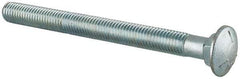 Value Collection - 5/8-11 UNC 7" Length Under Head, Standard Square Neck, Carriage Bolt - Grade 5 Steel, Zinc-Plated Finish - Makers Industrial Supply