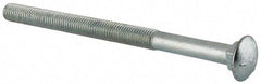 Value Collection - 5/8-11 UNC 9" Length Under Head, Standard Square Neck, Carriage Bolt - Grade 5 Steel, Zinc-Plated Finish - Makers Industrial Supply