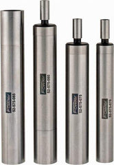 Fowler - 3/8, 1/2 Inch Shank Diameter, 0.0002 Inch Accuracy, Edge Finder Set - 0.5 Inch Head Diameter, Cylindrical Head Type, Includes 4 Attachments, Wooden Case, 4 Pieces - Makers Industrial Supply