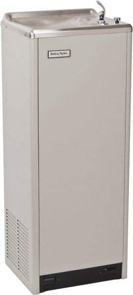 Halsey Taylor - 4 GPH Cooling Capacity Deluxe Floor Standing Water Cooler & Fountain - Heavy Gauge, 105 Max psi, 120 VAC Volts, 230 Watts, 2.5 Full Load Amperage, Vinyl Clad Steel - Makers Industrial Supply