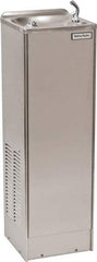 Halsey Taylor - 2.8 GPH Cooling Capacity Economy Floor Standing Water Cooler & Fountain - In-Wall, 105 Max psi, 120 VAC Volts, 230 Watts, 2.5 Full Load Amperage, Stainless Steel - Makers Industrial Supply