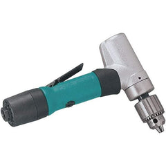 Dynabrade - 1/4" Keyed Chuck - Inline Handle, 5,000 RPM, 0.4 hp, 90 psi - Makers Industrial Supply