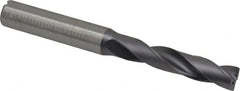 Kennametal - 21/64" 180° Spiral Flute Solid Carbide Screw Machine Drill Bit - Makers Industrial Supply