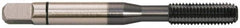 Balax - 5/16-24 UNF 2B H8 Thread Limit Bottoming Thread Forming Tap - Powdered Metal High Speed Steel, TiCN Finish, 2-23/32" OAL, 0.88" Thread Length, Right Hand Thread, Series BXSTEEL - Makers Industrial Supply