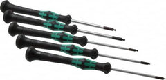 Wera - 5 Piece, 1.3 to 3mm Ball End Hex Driver Set - Comes in Display Box - Makers Industrial Supply