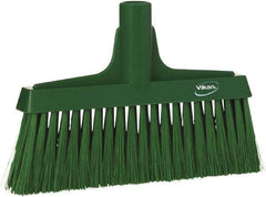 Vikan - 6-3/4" OAL Polyester Bristle Lobby Broom - 3" Bristle Length, 9-1/2" Wide - Makers Industrial Supply