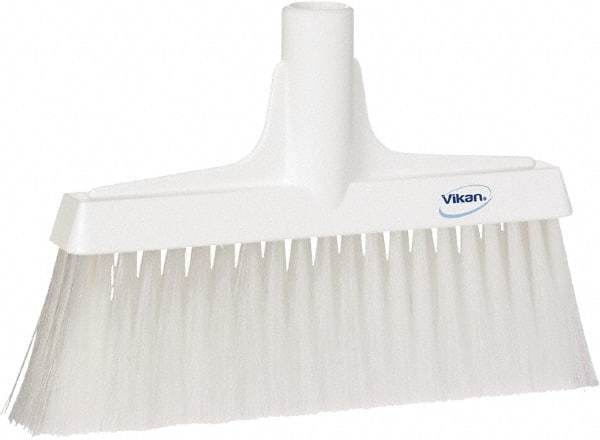 Vikan - 6-3/4" OAL Polyester Bristle Lobby Broom - 3" Bristle Length, 9-1/2" Wide - Makers Industrial Supply