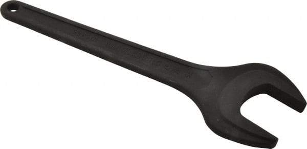 Facom - 75mm Standard Service Open End Wrench - 19-11/16" OAL, Single End, Black Finish, 15° Head Angle - Makers Industrial Supply