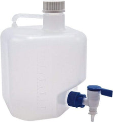 Dynalon Labware - 5 L Carboy - Polypropylene, Translucent, 10.6" High x 7-1/2" Diam, 45mm Cap - Makers Industrial Supply