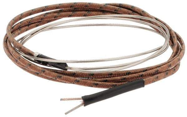 Thermo Electric - 0 to 1600°F, J Flexible, Thermocouple Probe - 3 Ft. Cable Length, Stripped Ends, 25 Inch Probe Sheath Length, 3 Sec Response Time - Makers Industrial Supply