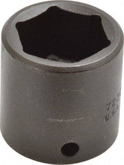 Proto - 3/8" Drive 15/16" Standard Impact Socket - 6 Points, 1-11/32" OAL - Makers Industrial Supply