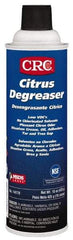 CRC - 20 oz Aerosol Cleaner/Degreaser - Aerosol, Citrus & Petroleum Distillate, Citrus - Makers Industrial Supply