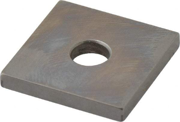 Mitutoyo - 0.127" Square Steel Gage Block - Accuracy Grade 0, Includes Certificate of Inspection - Makers Industrial Supply