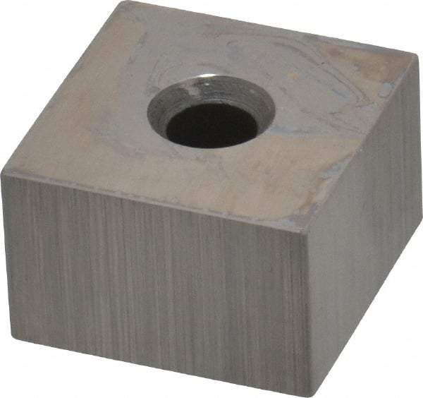 Mitutoyo - 0.6" Square Steel Gage Block - Accuracy Grade 0, Includes Certificate of Inspection - Makers Industrial Supply