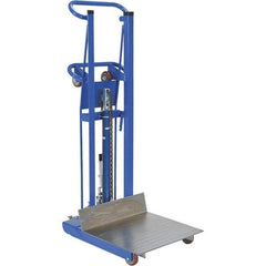 Vestil - 1,000 Lb Capacity, 53" Lift Height, Portable Workstation Manually Operated Lift - Makers Industrial Supply