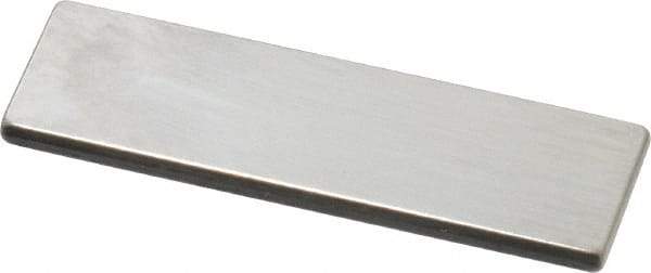 Mitutoyo - 0.06" Rectangular Steel Gage Block - Accuracy Grade 0, Includes Certificate of Inspection - Makers Industrial Supply