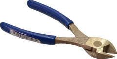 Ampco - 7" OAL, Diagonal Cutter - Aluminum Bronze Handle - Makers Industrial Supply