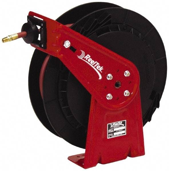 Reelcraft - 50' Spring Retractable Hose Reel - 300 psi, Hose Included - Makers Industrial Supply