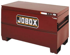 Jobox - 42" Wide x 20" Deep x 23-3/4" High Job Site Box - 1 Door, Steel, Brown - Makers Industrial Supply