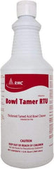 Rochester Midland Corporation - 1 qt Bottle Liquid Toilet Bowl Cleaner - Mint Scent, Toilet Bowl - Makers Industrial Supply