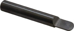 Accupro - 3/8 Inch Diameter, 2-1/2 Inch Overall Length, 1/2 Inch Split Length, Solid Carbide, Full Radius Split End Carbide Blank - Single End - Makers Industrial Supply