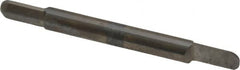 Accupro - 3/16 Inch Diameter, 2 Inch Overall Length, 3/8 Inch Split Length, Solid Carbide, Full Radius Split End Carbide Blank - Double End - Makers Industrial Supply