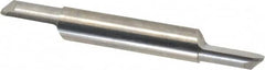 Accupro - 5/16 Inch Diameter, 2-1/2 Inch Overall Length, 1/2 Inch Split Length, Solid Carbide, Full Radius Split End Carbide Blank - Double End - Makers Industrial Supply