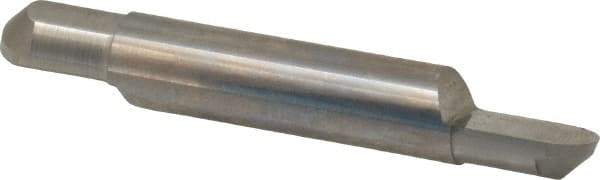 Accupro - 3/8 Inch Diameter, 2-1/2 Inch Overall Length, 1/2 Inch Split Length, Solid Carbide, Full Radius Split End Carbide Blank - Double End - Makers Industrial Supply