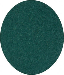 3M - 5" Diam, 40 Grit Aluminum Oxide Adhesive PSA Disc - Coarse Grade, Green, E Weighted Backing, Flexible, Use with Random Orbital Sanders - Makers Industrial Supply