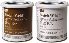 3M - 1 Gal Can Two Part Epoxy - 120 min Working Time, 2,000 psi Shear Strength, Series 2158 - Makers Industrial Supply