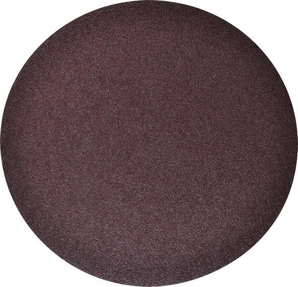 3M - 10" Diam, 36 Grit Aluminum Oxide Adhesive PSA Disc - Very Coarse Grade, X Weighted Cloth Backing, For Bench Top Motors, Random Orbital Sanders - Makers Industrial Supply