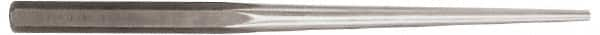 Mayhew - 1/4" Drift Punch - 12" OAL, Hardened Steel - Makers Industrial Supply