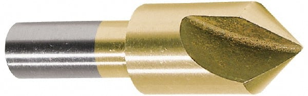 Melin Tool - 1/8" Head Diam, 1/8" Shank Diam, 1 Flute 82° Cobalt Countersink - Makers Industrial Supply