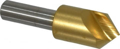 Melin Tool - 5/8" Head Diam, 3/8" Shank Diam, 1 Flute 90° Cobalt Countersink - Makers Industrial Supply