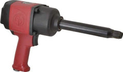 Chicago Pneumatic - 3/4" Drive, 6,300 RPM, 1,200 Ft/Lb Torque Impact Wrench - Pistol Grip Handle, 850 IPM, 7.5 CFM, 90 psi, 3/8" NPTF Inlet - Makers Industrial Supply